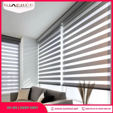 Rèm Cầu Vồng Màu Nâu Gỗ Tự Nhiên – Dark Wood 
