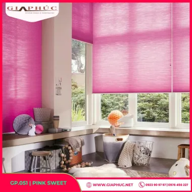 Rèm Cầu Vồng Màu Hồng Pastel – Pink Sweet 