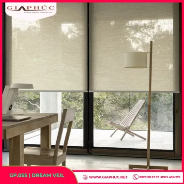 Rèm Cầu Vồng Màu Ghi Urban Stone